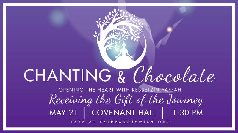 Banner Image for Chanting & Chocolate with Rebbetzin Yaffah