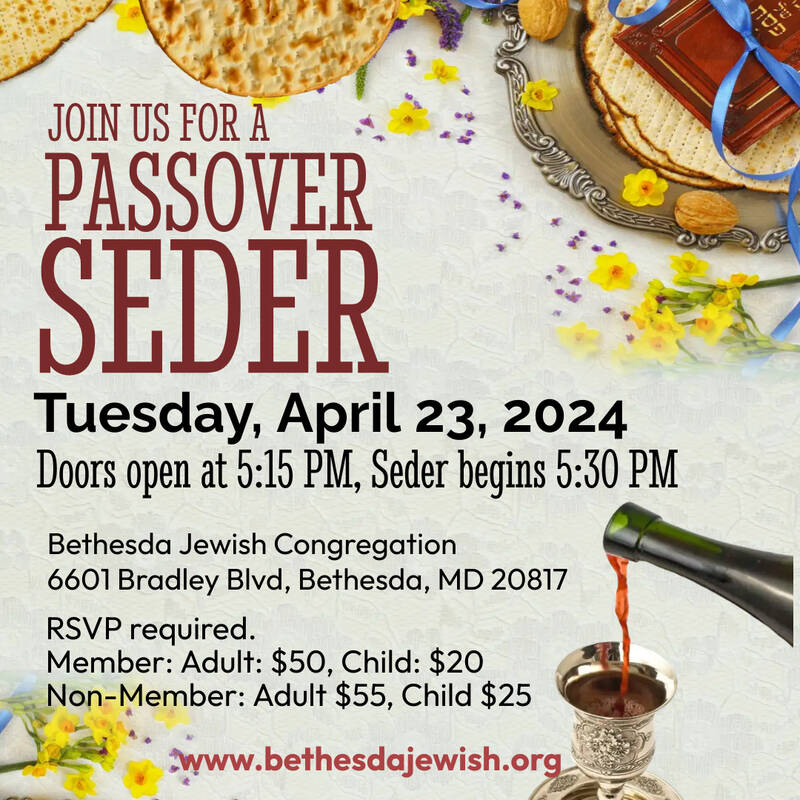 Banner Image for Second Night Passover Seder