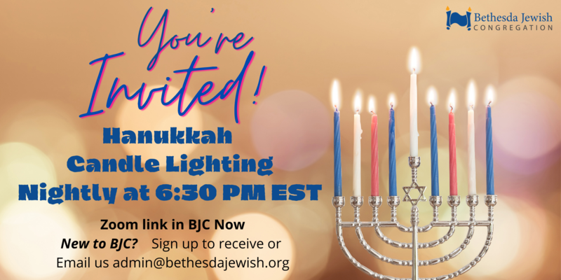 Banner Image for Hanukkah Candle Lighting