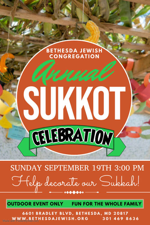 Banner Image for Annual Sukkot Celebration